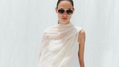 Zara top σε λευκό χρώμα