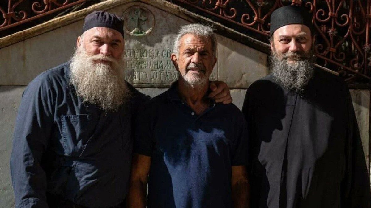 O Μελ Γκίμπσον στο Άγιο Όρος