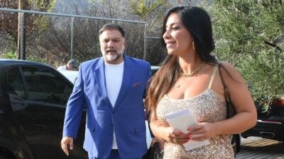 Ο Γρηγόρης Αρναούτογλου και η Νάνσυ Αντωνίου