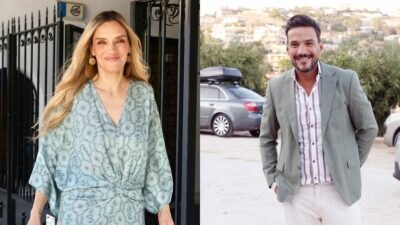 Η Μαρία Ένεζλη και ο Κώστας Τσουρός