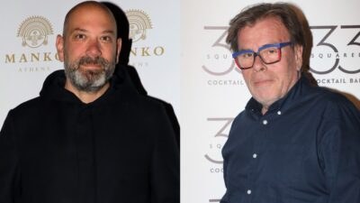 Ο Γιώργος Λάγιος και ο Δημήτρης Παπανώτας