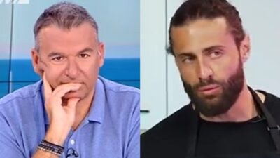 Ο Γιώργος Λιάγκας και ο Κωνσταντίνος Βασάλος