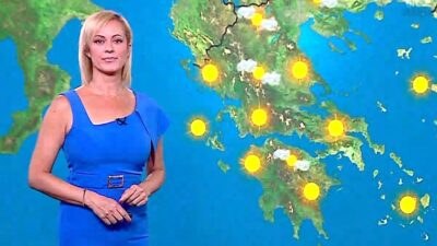 Η μετεωρολόγος μας δείχνει τον χάρτη για τον καιρό της Τρίτης