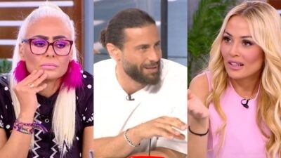 Η Άρια Καλύβα, ο Κωνσταντίνος Βασάλος και η Ελένη Βουλγαράκη
