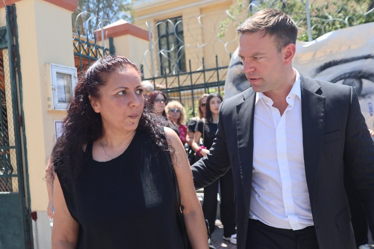 Η μητέρα της Κυριακής Γρίβα και ο Στέφανος Κασσελάκης