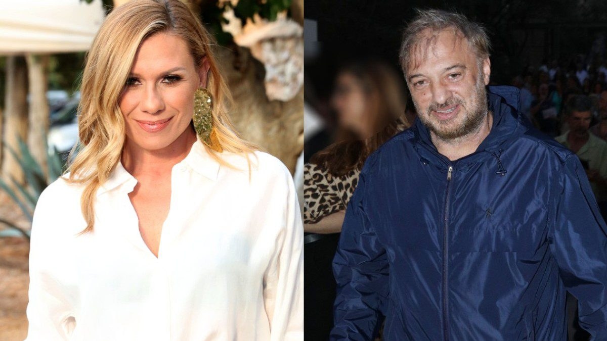 Η Κατερίνα Καραβάτου και ο Χρήστος Φερεντίνος