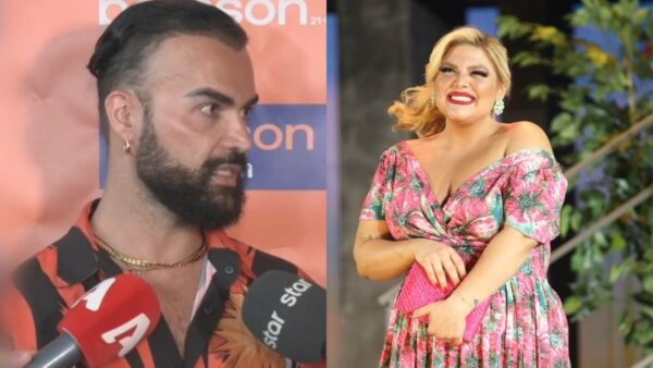 Ο Περικλής Κονδυλάτος και η Δανάη Μπάρκα