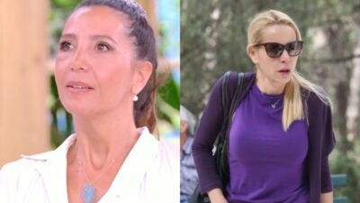 Η Αίθρα Λυκουρέζου και η Μάρθα Κουτουμάνου