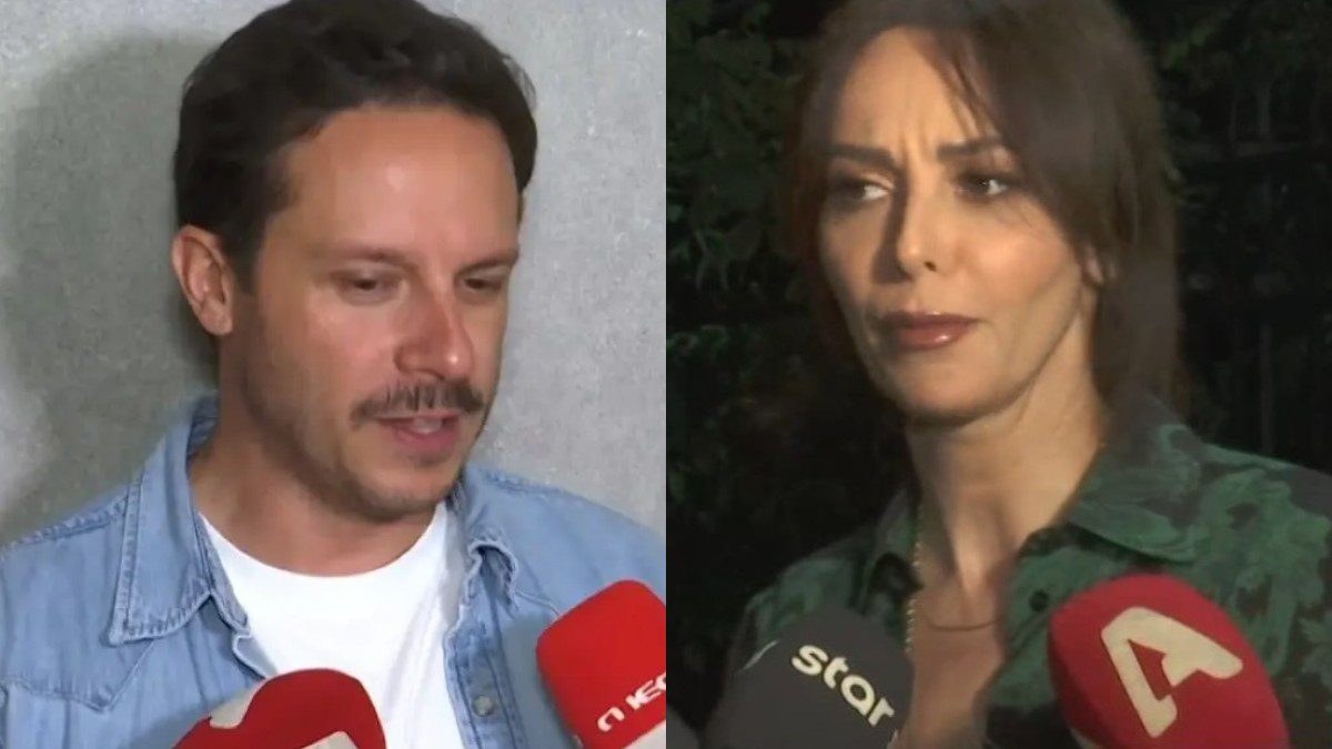 Η Μπέττυ Μαγγίρα και ο Δημήτρης Μακαλιάς