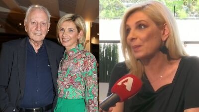 Η Μαρία Παναγοπούλου και ο Κώστας Χαρδαβέλλας