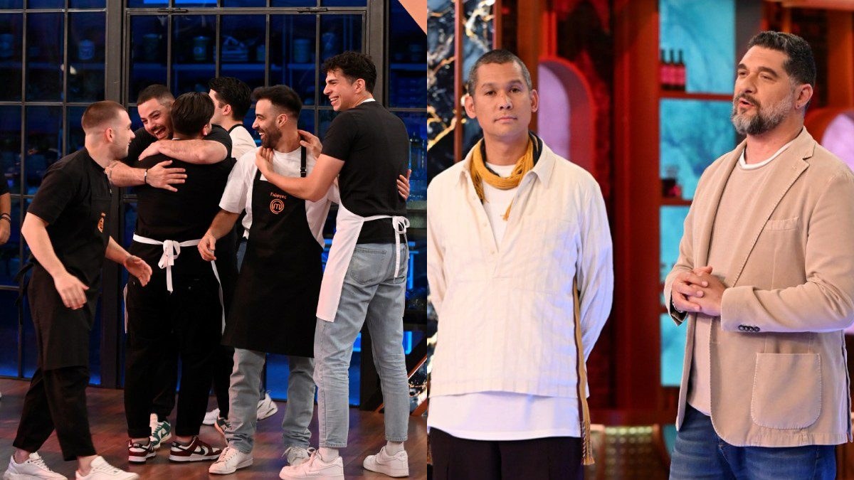 Ο Ιωαννίδης με παίκτες από το Masterchef