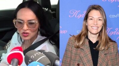 Η Ζενεβιέβ Μαζαρί μιλάει στις κάμερες για τη Βίκυ Καγιά