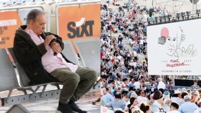 Ο Ανδρέας Μικρούτσικος και ο κόσμος στη συναυλία για τον Μίκη Θεοδωράκη