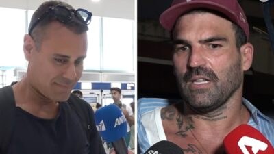 Ο Νίκος Γεωργιάδης και ο Δημήτρης Αλεξάνδρου