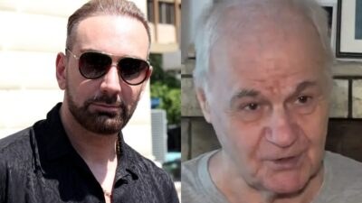 Ο Νίκος Κοκλώνης και ο Κώστας Μοναχός