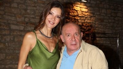Ο Βασίλης Παπαβασιλείου και η Κατερίνα Λέχου