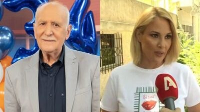 Ο Γιώργος Παπαδάκης και η Ντόρα Κουτροκόη
