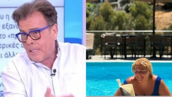 Ο Δημήτρης Παπανώτας και η Δανάη Μπάρκα