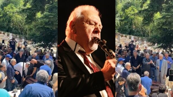 Εικόνες από την κηδεία του Πετρολούκα Χαλκιά