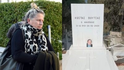 Η Σάντρα Βουτσά ξεσπά για τη φωτογραφία στο μνήμα του πατέρα της