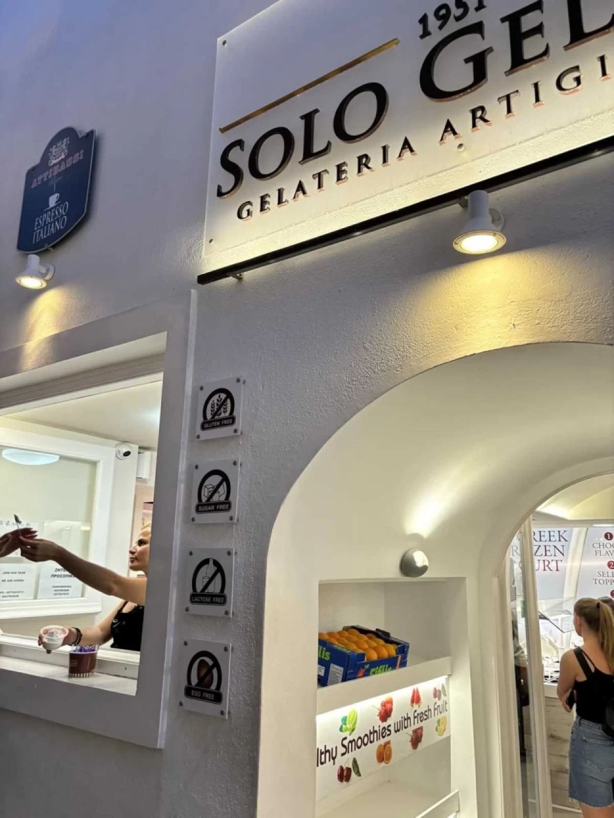 Το μαγαζί Solo Gelato