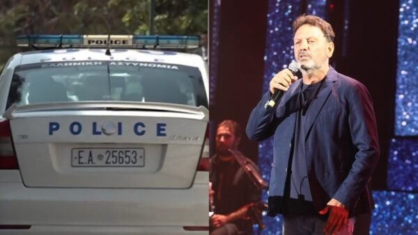 Ο Στάθης Αγγελόπουλος στο περιπολικό και στα μπουζούκια