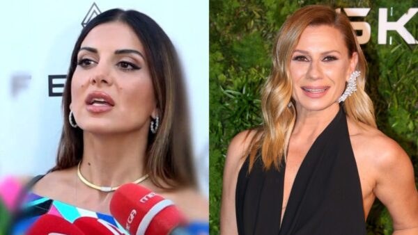Η Σταματίνα Τσιμτσιλή και η Κατερίνα Καραβάτου