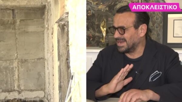 Ο Βασίλης Ζούλιας στην κάμερα του Super Κατερίνα