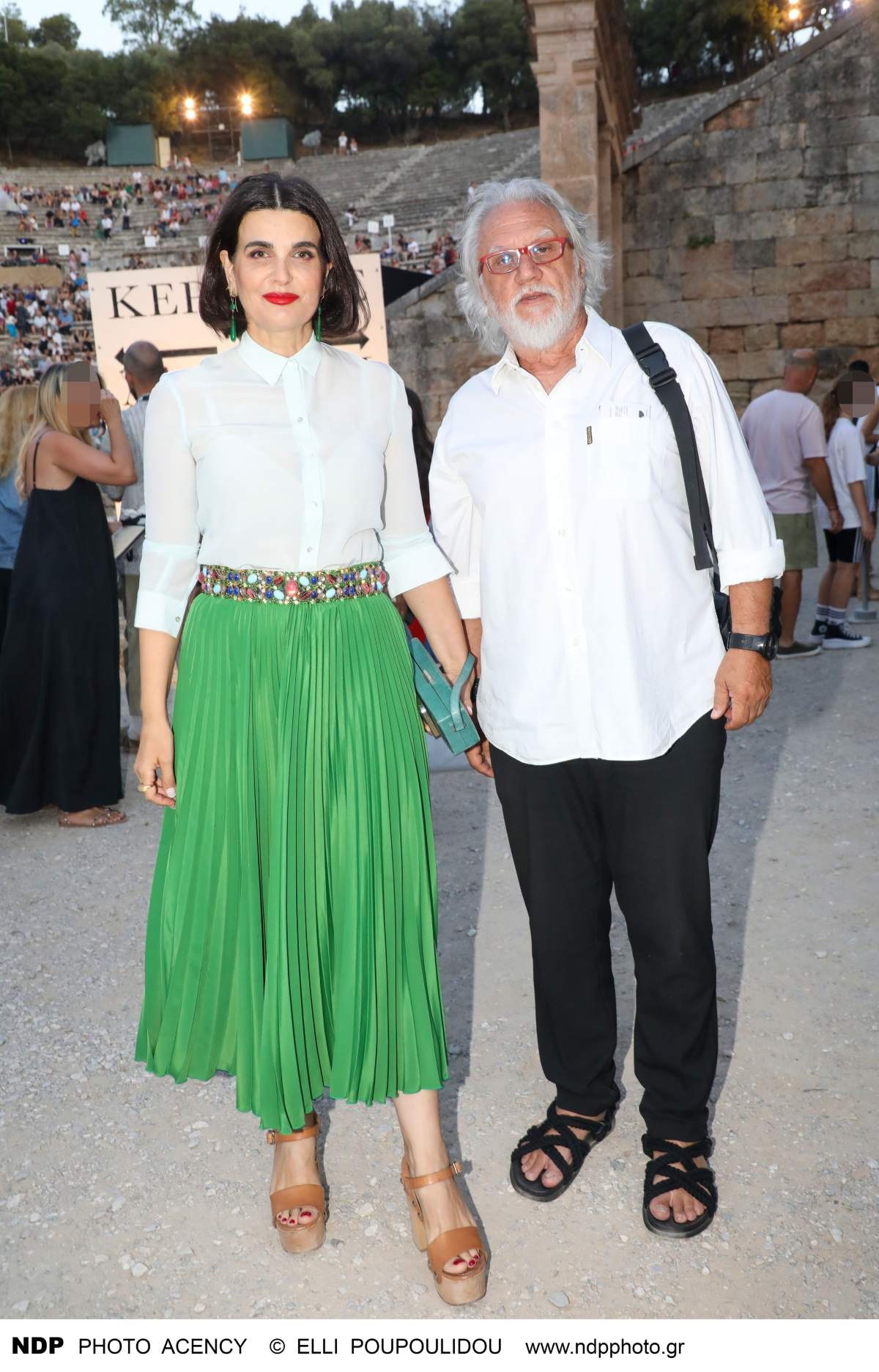 Εύα Νάθενα, Κώστας Λαμπρόπουλος