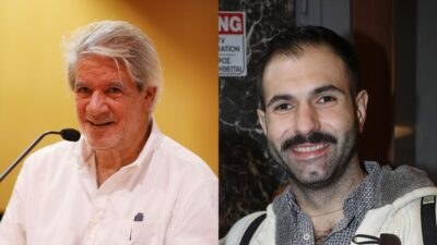 Ο Φίλιππος Σοφιανός και ο Γιώργος Καρκάς