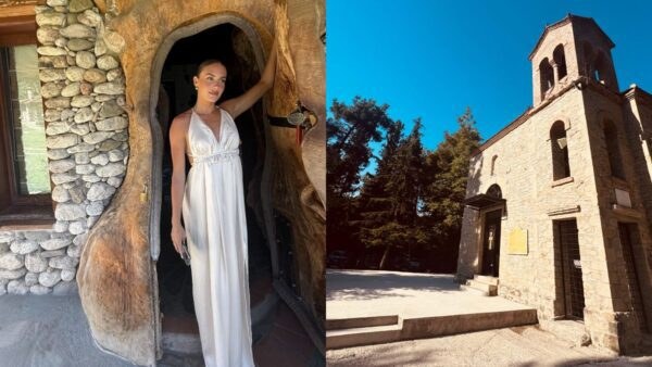 Η Κατερίνα Δαλάκα σε διακοπές