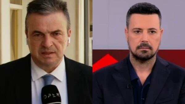 Ο Νίκος Αλεξανδρής και ο Πέτρος Κουσουλός