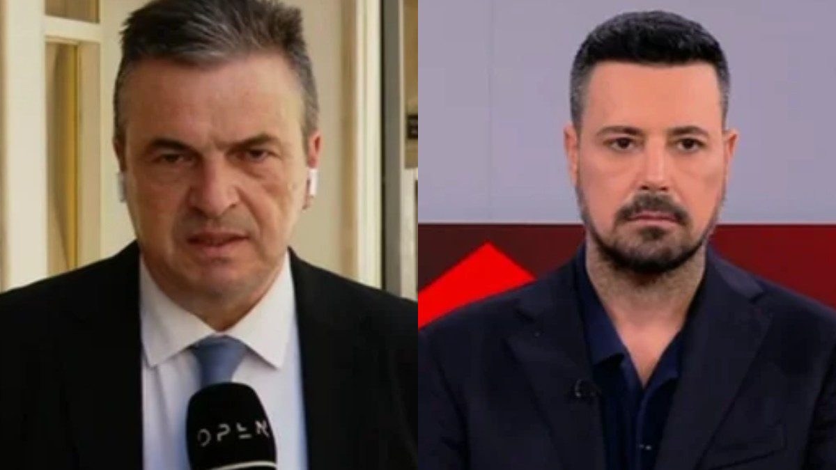 Ο Νίκος Αλεξανδρής και ο Πέτρος Κουσουλός