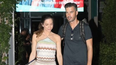 Η Κατερίνα Γερονικολού και ο Γιάννης Τσιμιτσέλης