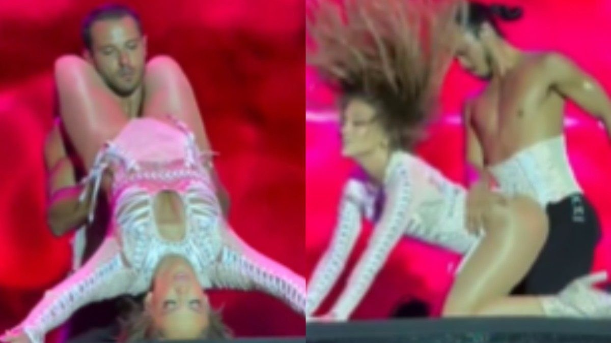 Η Jennifer Lopez σε συναυλία της