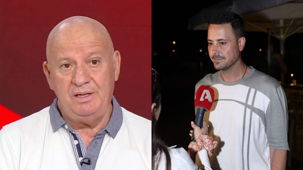 Ο Θανάσης Κατερινόπουλος και ο Πέτρος Κουσουλός