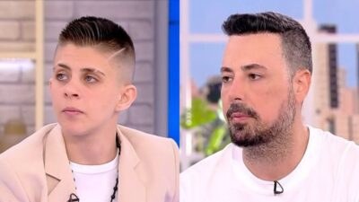 Ο Πέτρος Κουσουλός και η Ειρήνη Μουρτζούκου