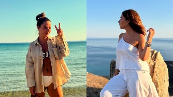 Η ανάρτηση της Βάσως Λασκαράκη από τις διακοπές της στις Κυκλάδες