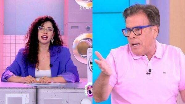 Η Νεφέλη Μεγκ και ο Δημήτρης Παπανώτας