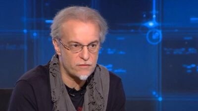 Ο Μίλτος Πασχαλίδης στο πλατό του Ενώπιος Ενωπίω