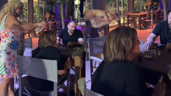 Η Δανάη Μπάρκα και η Βίκυ Σταυροπούλου