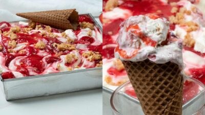 Παγωτό cheesecake