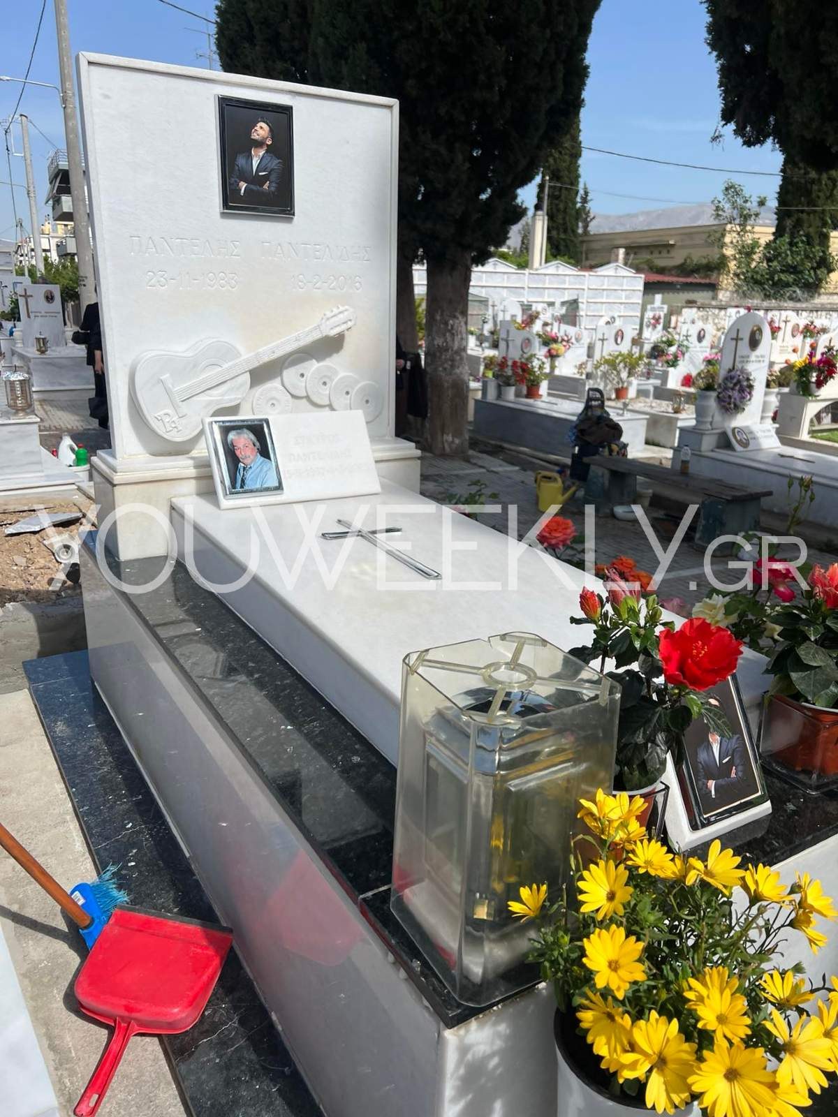 Ο τάφος του Παντελής Παντελίδης σήμερα