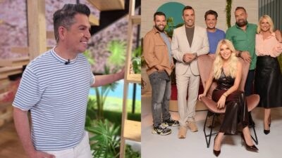 Ο Γιάννης Πουλόπουλος και η ομάδα του Super Κατερίνα