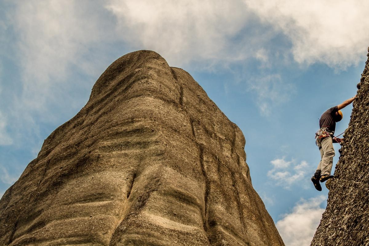 Rock climbing σε μοναδικά μέρη