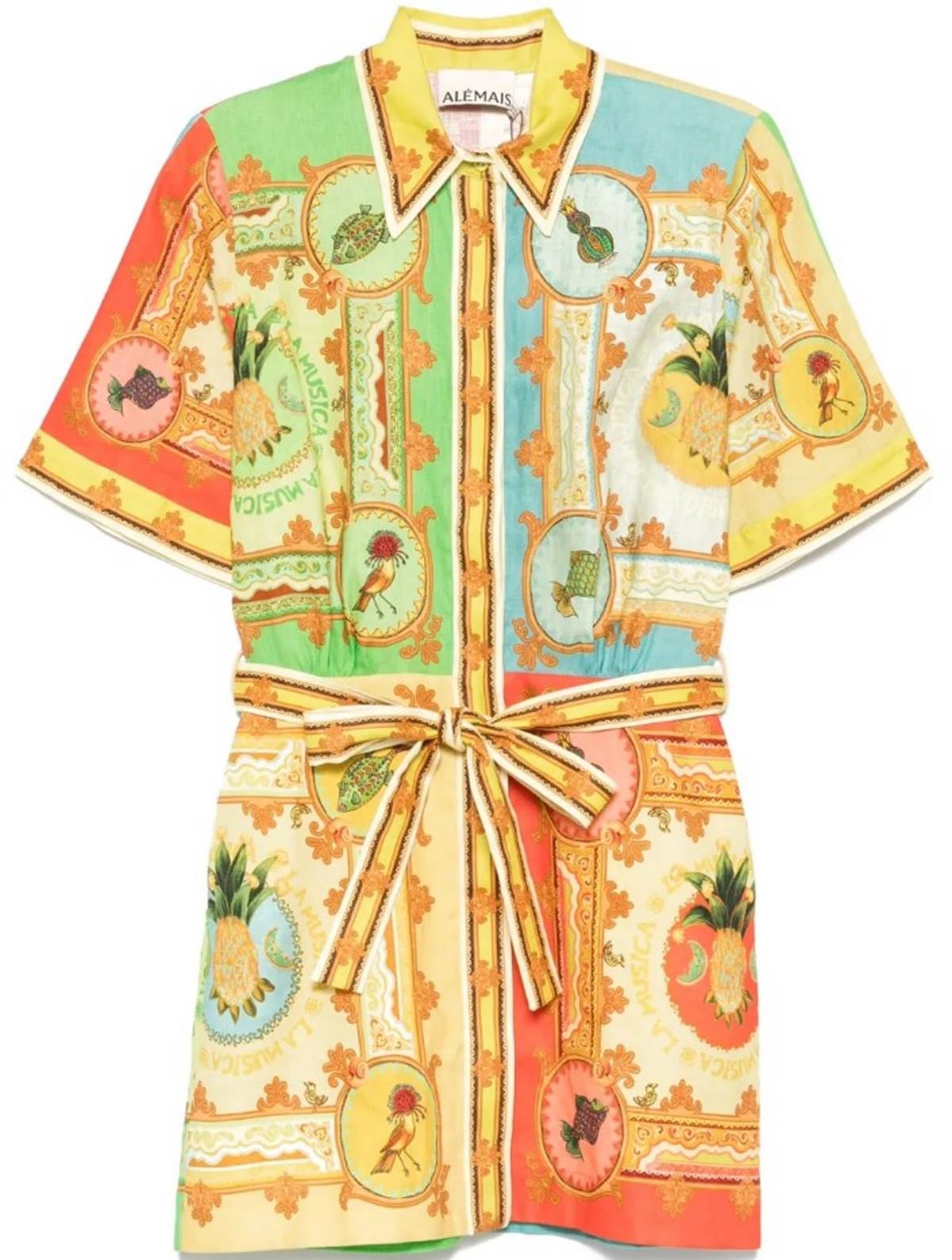 shirt-dress εμπριμέ