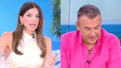 Η Σταματίνα Τσιμτσιλή και ο Γιώργος Λιάγκας
