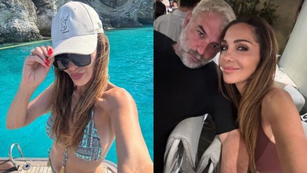 Η Δέσποινα Βανδή και ο Βασίλης Μπισμπίκης στις διακοπές τους