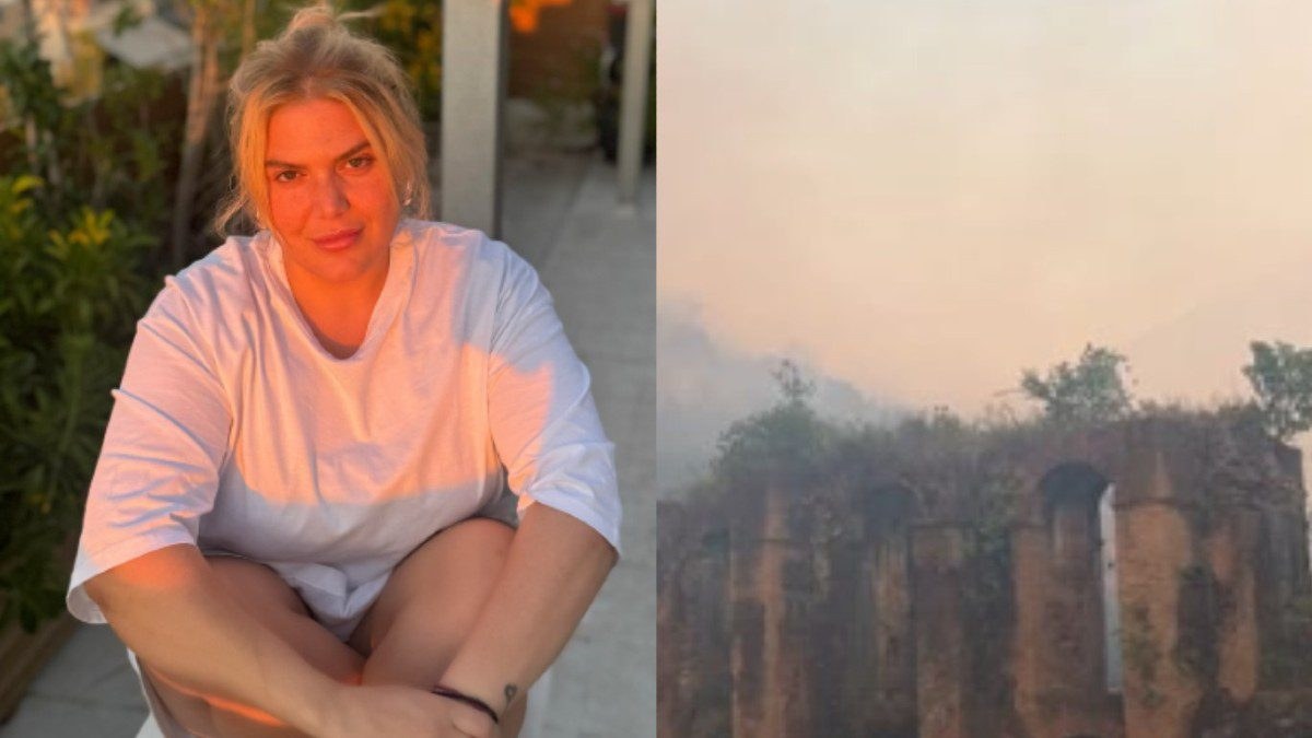 Η Δανάη Μπάρκα στο Instagram