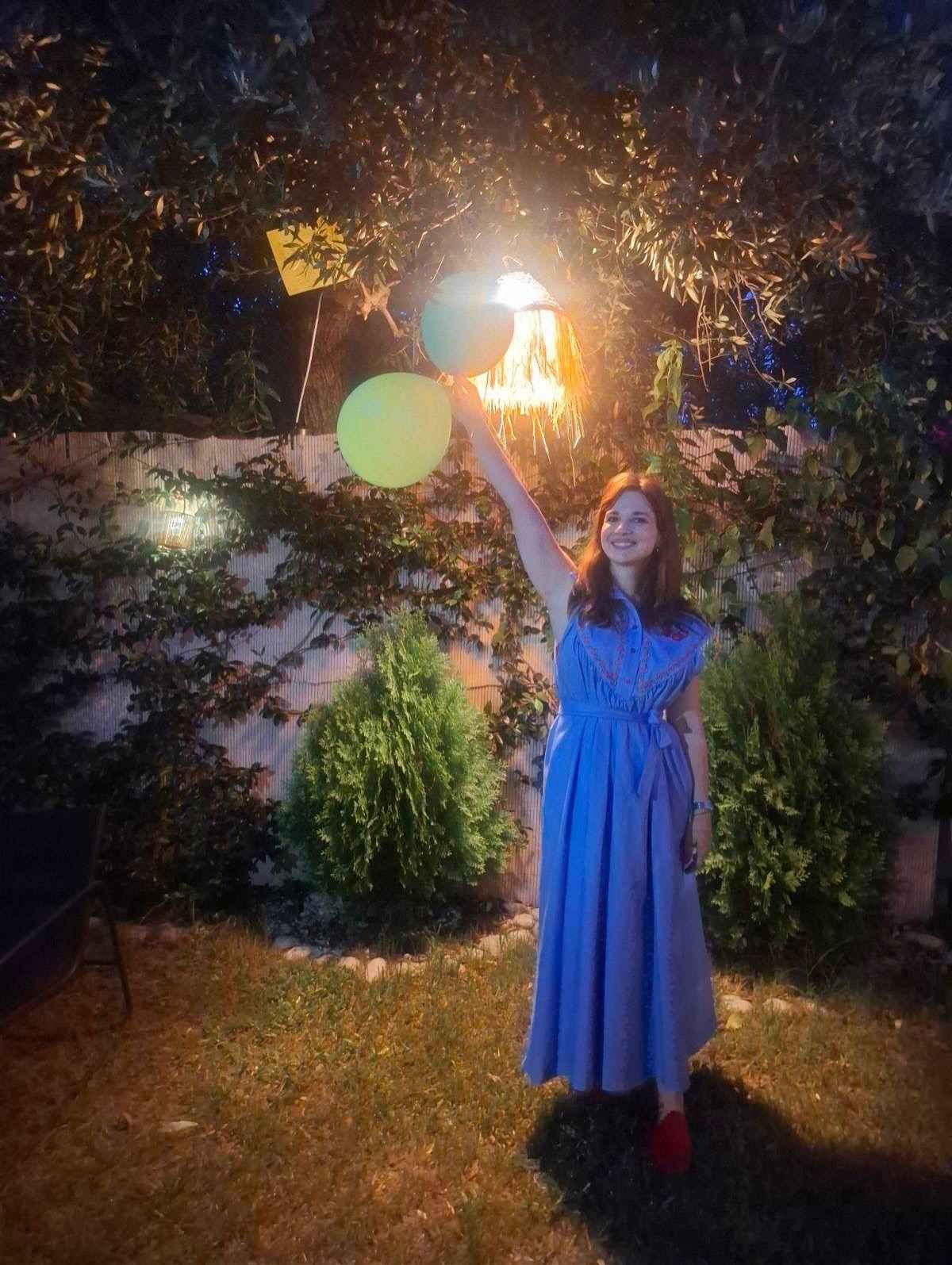 Η Ευγενία Δημητροπούλου στο πάρτι γενεθλίων της κόρης της